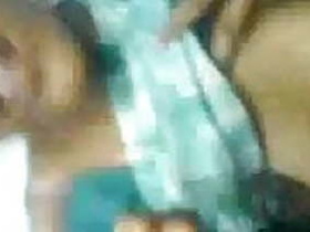South Indian Tamil woman reveals her breasts to her boyfriend in this video