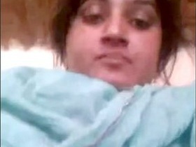 Big-breasted village bhabi's pussy gets pounded