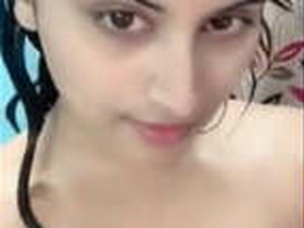 Gunjan Aras flaunts her breasts and pussy in a steamy video