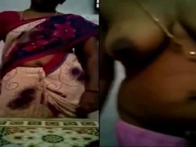 Tamil aunts in sarees and blouses get naughty in this video
