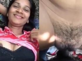 Desi girl enjoys outdoor sex and blowjob in MMS