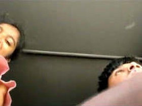 Indian babe gets naughty in the car