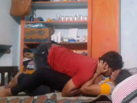 Hardcore sex with my girlfriend in my home