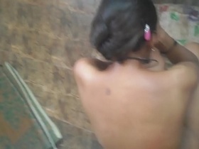 Kamwali's moaning and groaning in this desi fuck video