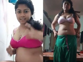 Get ready to be blown away by this sexy Malayalam babe's fringerings