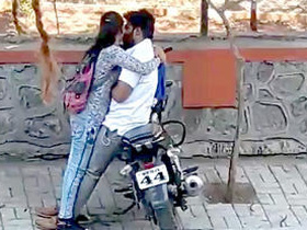 Desi couple's passionate outdoor romance captured on video