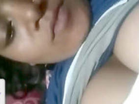 Desi Indian girl's video call clips part 1: A collection of intimate moments