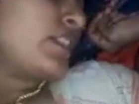 Desi Bhabhi's steamy home sex video in Telugu