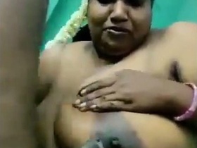 MILF in a tank top gets her pussy sucked off