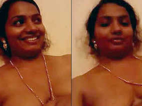 Indian wife bares her body and performs live on camera