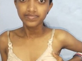 Indian couple gets intimate in bedroom