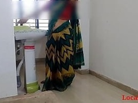 Indian married couple has fun in bed