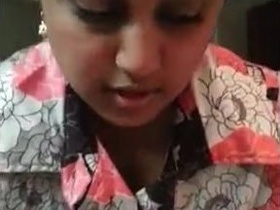 Horny wife gives a blowjob and gets her husband off