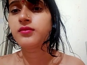 A video of a beautiful woman in the nude, filmed