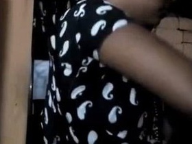 Desi teen getting changed in the village