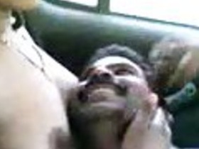 Indian couple in car gets wild and kinky