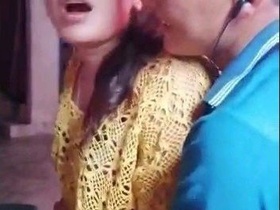 Nepali couple gets frisky in public place, caught on camera
