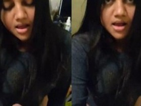 Latest video of a hot Indian wife pleasuring herself