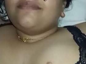 Bhabhi, a beautiful fat woman, gives a blowjob and gets fucked