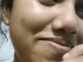 Busty girl flaunts her assets in steamy video