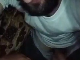 Pakistani couple performs oral sex on fish