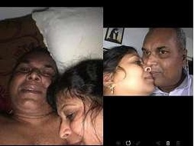 Desi old man and girlfriend enjoy steamy sex in hotel room