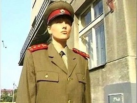 Girls in uniform get naughty in this steamy porn video