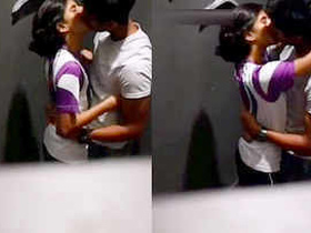 Desi couple has sex in changing room