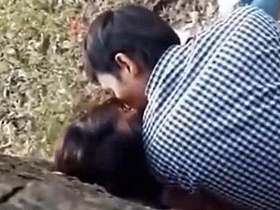 Desi couple caught having sex in public park