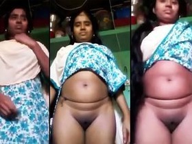 Indian aunties in village show off their sexy pussies in xxx videos
