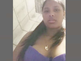 Horny Tamil girl masturbates with a bottle