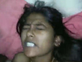 Tamil girl gets her pussy pounded hard