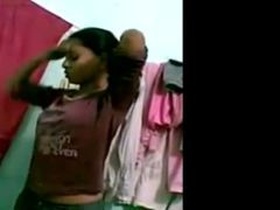 Mallu girlfriend gets seductive with her co-worker in a steamy video
