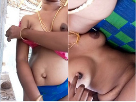 Tamil amateur wife showcases her naked body in masturbation video