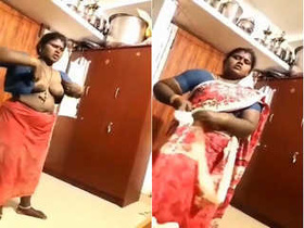 Exclusive video of Tamil bhabhi bathing and pleasuring hubby
