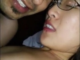 Indian guy and Chinese girlfriend in steamy face-sitting video