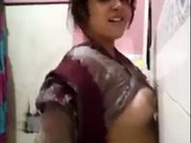 Horny teen shows off her sexy face and body