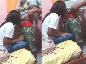 Friends share a passionate encounter with brother's big cock