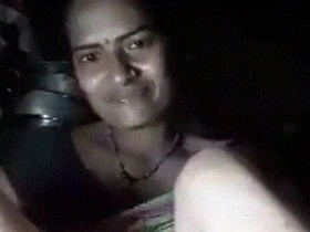 Dehati's maid flaunts her bouncing boobs in a solo video