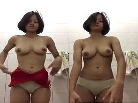 Nepali beauty flaunts her cute tits and pussy in exclusive video