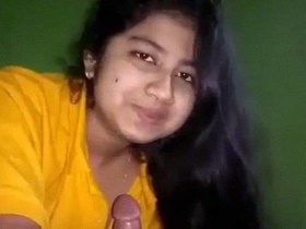 Indian babe enjoys cock sucking and fucking in HD video