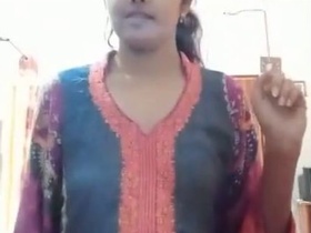 Desi girl shows off her curves in steamy video