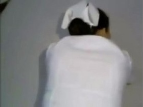 Doctor has sex with nurse's big ass on duty