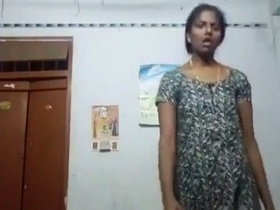 Kamapisachi's solo video of a Tamil auntie undressing