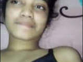 Desi babe from a small town pleasures herself with her husband