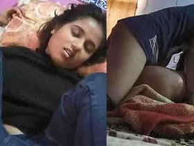 Mumbai girl moans in pleasure as boyfriend fucks her hard