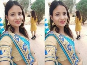 Desi college girl strips down to show off her big boobs