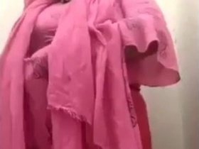 A girl getting naughty and showing off her body