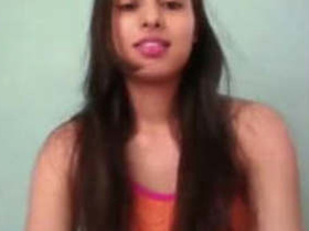 Chandini, a college beauty, records and leaks her own MMS