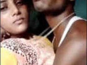 Adorable village wife gets intimate with her husband on camera